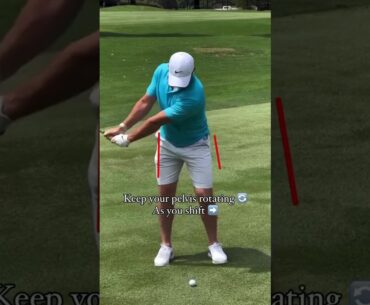 Pro tip for compressing the ball ⬇️ Want to swing from the inside and compress the ball? A great