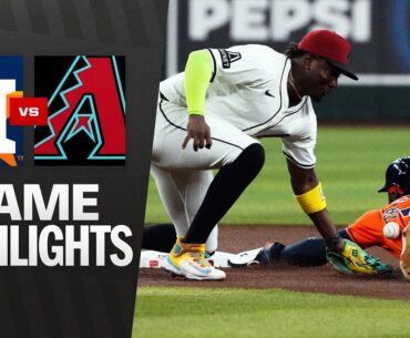 Astros vs. D-backs Game Highlights (7/23/25) | MLB Highlights