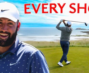 Every Shot of Scottie Scheffler | 2025 Genesis Scottish Open