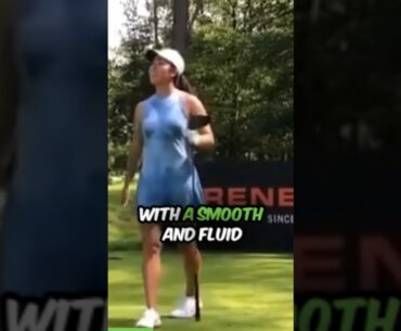 Golf Girls : Inci Mehmet Impeccable Technique  #secretgolftour #golf