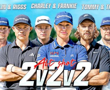 Funniest Match We've Ever Done With Tommy Fleetwood, Collin Morikawa and Charley Hull
