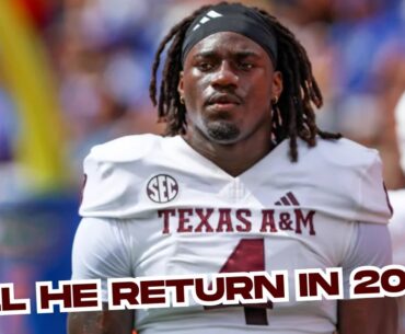 Will Former #Aggies Pass Rusher Shemar Stewart Return to College Station?