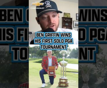Just an awesome finish yesterday for Ben Griffin’s first solo win. Presented by ​⁠@Chevrolet #Ad