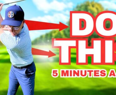 Fix Your Iron Strikes In Less Than 5 Minutes - Simple Golf Swing Tips