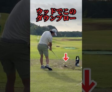 石川遼のダウンブロー