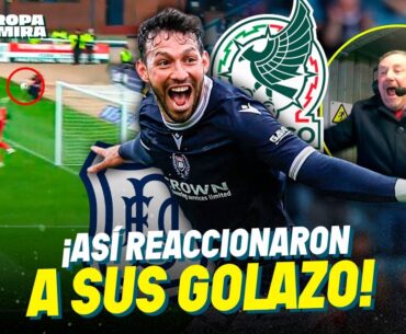 ¡COMENTARISTAS BRITÁNICOS ENLOQUECEN con el MEXICANO ANTONIO PORTALES y sus DOS GOLAZOS! 🔴