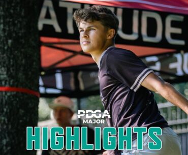 Round 1 Highlights, MPO | 2025 European Disc Golf Festival