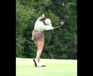 Nataliya Guseva's swing is more surprising in slow motion.
