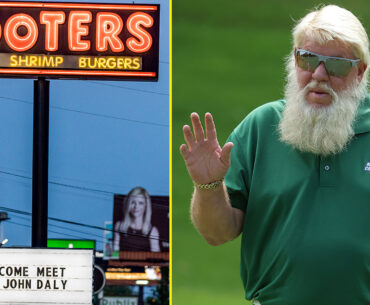 John Daly's 28-year Masters routine in ruins as Hooters restaurant he made famous to be permanently shut down