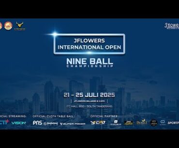 🔴 TOP 16 [ RICHARD ALINSUB - PHI VS JASON MARABI - PHI ] JFLOWERS INTERNATIONAL OPEN 2025 | DAY 4