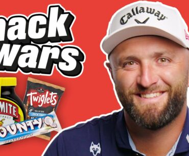 Golf Star Jon Rahm Rates Food From Spain And The UK | Snack Wars | SPORTbible