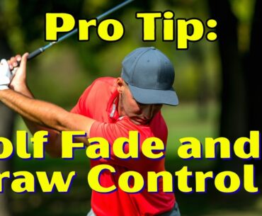 Golf Fade & Draw Control: The One Club Face Secret #golftips #golfswing #golflife