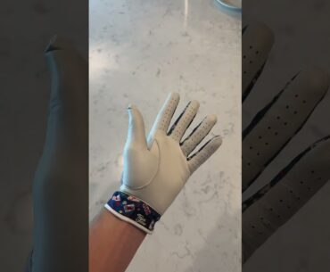 Why are you still wearing a boring golf glove?