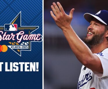 MUST LISTEN: Clayton Kershaw was MIC'D UP during the All-Star Game 😂