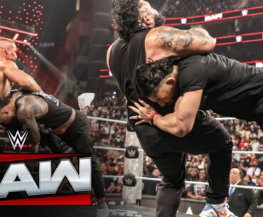 FULL SEGMENT: Roman Reigns and Jey Uso take down Bron Breakker and Bronson Reed: Raw, July 21, 2025