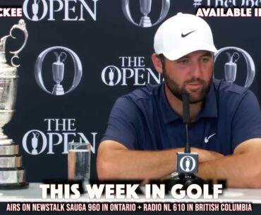 Scottie Scheffler on being compared to Tiger Woods | Tiger won what 15 majors, this is my fourth