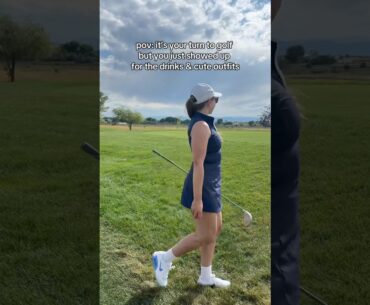 and i sliced it #golf #golfgirl #golfoutfit #golfgirls #golfergirl #golfmemes #golflife #golfing