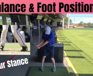 How to Fix Your Stance and Balance in the Golf Swing.