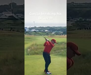 Breaking a Driver at the 153rd Open !! #golf