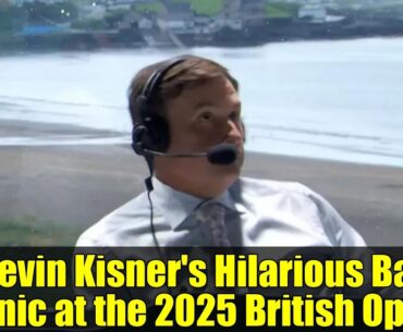 Kevin Kisner's Hilarious Bat Panic at the 2025 British Open