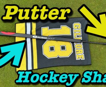 I Fitted an ACTUAL Hockey Golf Shaft to the Odyssey Happy Gilmore Limited Edition Putter