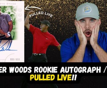 2001 Upper Deck Tiger Woods ROOKIE AUTO /900!