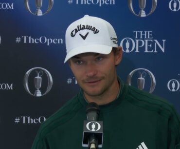 "That's probably one of the trickier holes today"