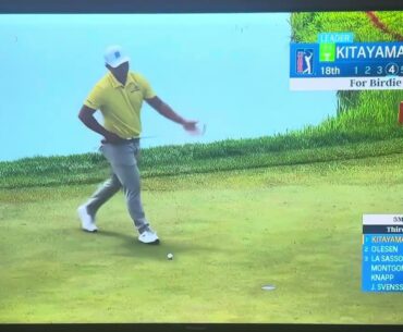 Kurt Kitayama shoots 60 (-17) in Round 3 ⛳️ 7-26-25