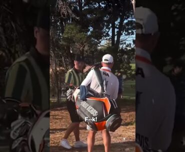 😡 Kevin Na melts down after disastrous LIV Golf hole | #shorts