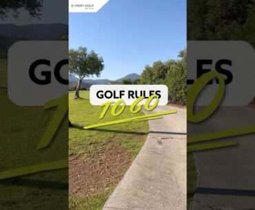 Golf Rules Tip | Ball on Cart Path #golf #rules #golfrules #rulesofgolf #golftips #golfer #usga