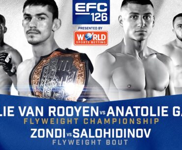 EFC 126: Van Rooyen vs Gafin!