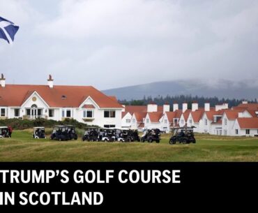 LIVE: Donald Trump’s golf course in Scotland