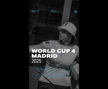 Archery World Cup MADRID 2025 #shorts