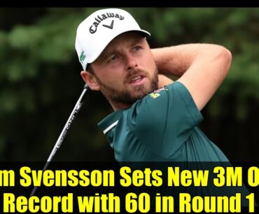 Adam Svensson Sets New 3M Open Record with 60 in Round 1 | PGA TOUR Highlights