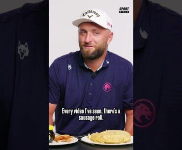 Golfer Jon Rahm wants to try Greggs 🤣 #food