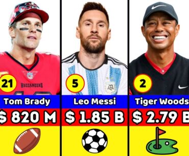 Los Deportistas Más Ricos de la Historia