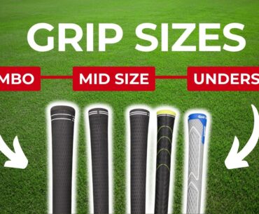 It's Not You, It's Your Grip!! The DRAMATIC Impact of Golf Grip Sizes