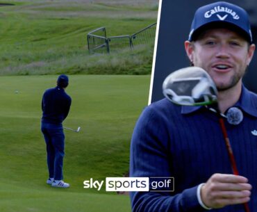 Can Niall Horan master the final three holes at The Open? 💭