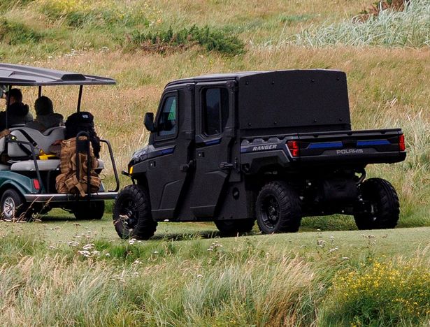 'Golf Force One' has a number of protections - all a secret, says secret service