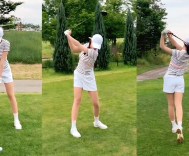 [귀염둥이골프TV] 스윙 & 템포가 깔끔 그자체!!👍👍KLPGA 이상희 프로 스윙 모음 #이상희프로 #TITLEIST