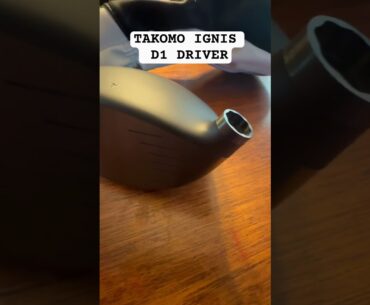 Takomo Ignis D1 Driver - Is it the Real Deal or all Hype? #takomo #takomoignis #golf #golfgear #fyp