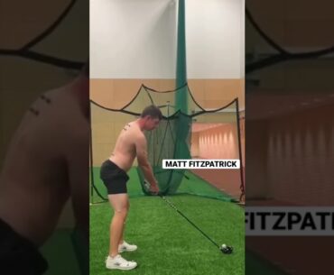 US Open champion Matt Fitzpatrick back to work 🧐