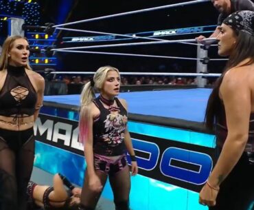 Alexa Bliss Vs Roxanne Perez _(1/2) _Smack Down July 25, 2025