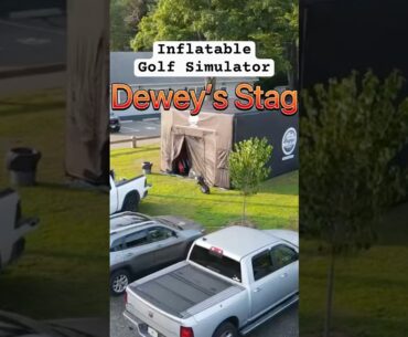 Backyard Golf Simulator - The Ultimate Stag & Party attraction #mobilegolf #golfsimulator #golflife