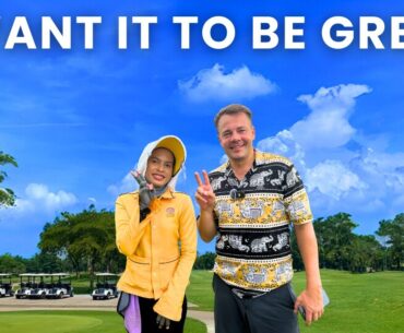 How did I find this Budget golf course in Bangkok? 🇹🇭