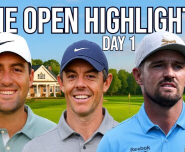 Highlights Moments Clutch Shots and Interviews from Round One of The 153rd Open Championship 2025