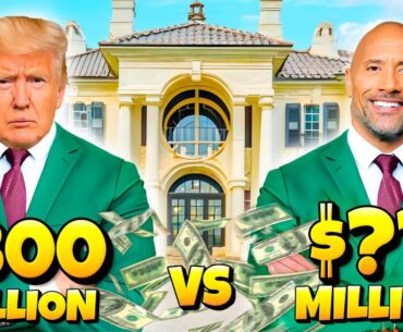 The Rock vs Donald Trump - LIFESTYLE BATTLE