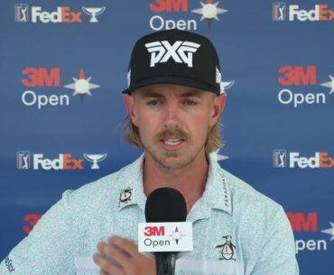 2025 3M Open   Jake Knapp Friday Flash Interview