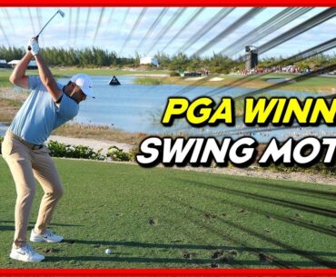 PGA No.1 "Scottie Scheffler" Iron-Driver Slow Motion Swings from Various Angles