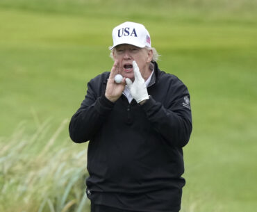 Trump golf